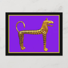 Egyptisk Lejon skulptur, Vykort