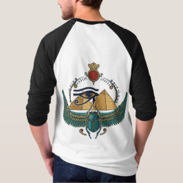 Egyptisk Logotyp - Öga of Horus, Pharaoh Vibe T Shirt