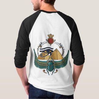 Egyptisk Logotyp - Öga of Horus, Pharaoh Vibe T Shirt