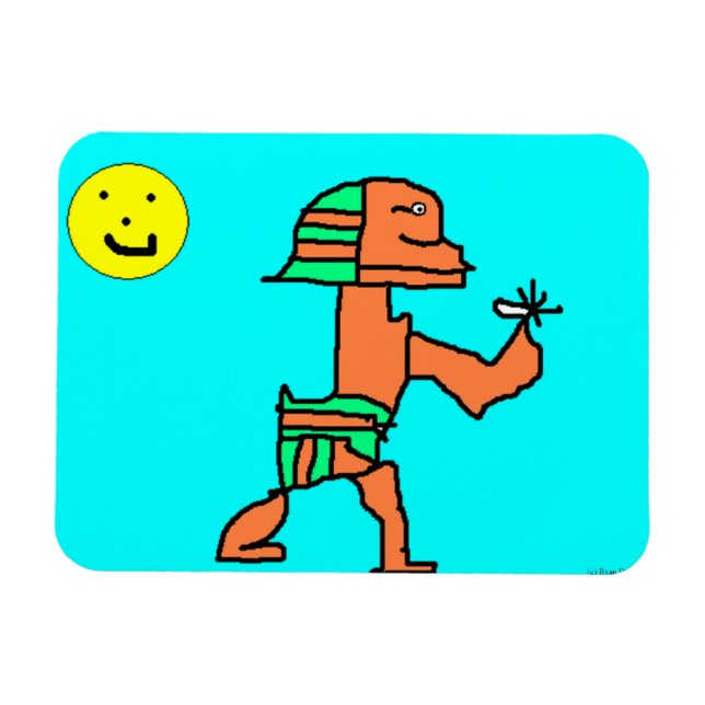Egyptisk magnet (Horisontell)