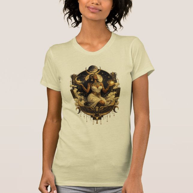 EGYPTISK MÅNGUDINNA T SHIRT (Framsida)