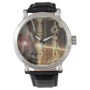 Egyptisk Masonic Anunnaki klocka