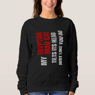 egyptisk Mau katt min egyptiska Mau katt lutar sit T Shirt