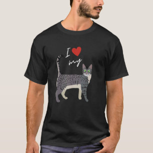 Egyptisk Mau Kattmamma För Katt T Shirt