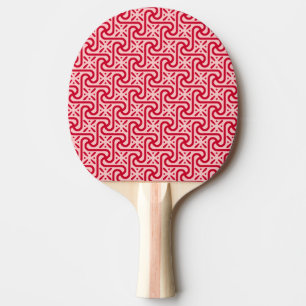 Egyptisk mönster, djup och ljus rosa pingisracket