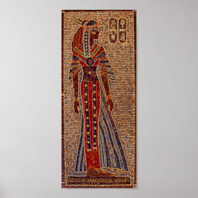 Egyptisk mosaik poster (Framsidan)