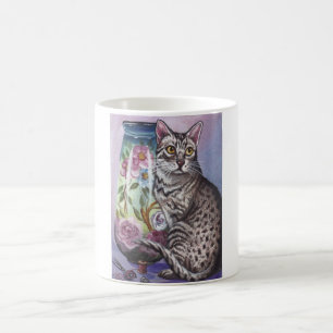 Egyptisk mugg för Mau kattvas