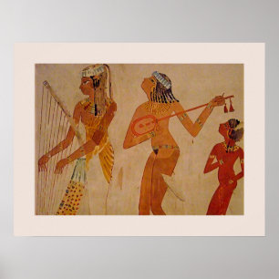 Egyptisk musik poster