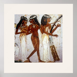 Egyptisk musik poster