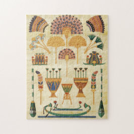 Egyptisk Papper Papyrus Pussel