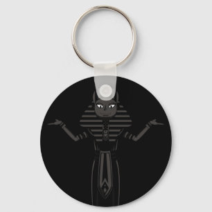 Egyptisk Pharaoh Keychain Nyckelring