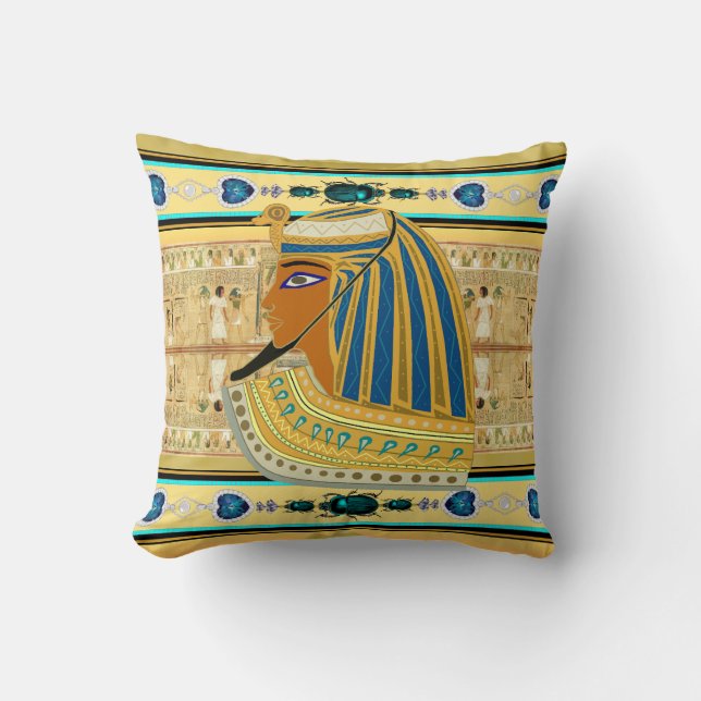 Egyptisk Pharaoh Kudde (Framsida)