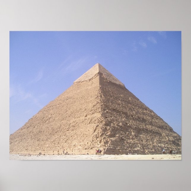Egyptisk Pyramid Affisch (Framsidan)