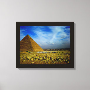 Egyptisk pyramid canvastryck