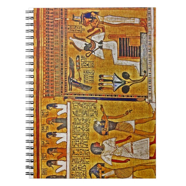 Egyptisk pyramidkonst anteckningsbok (Framsidan)