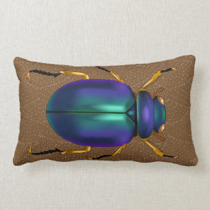 Egyptisk Scarab Beetle Lumbarkudde
