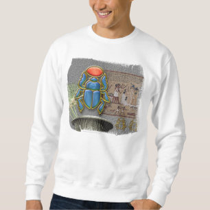Egyptisk Scarabbok av deadna Sweatshirt