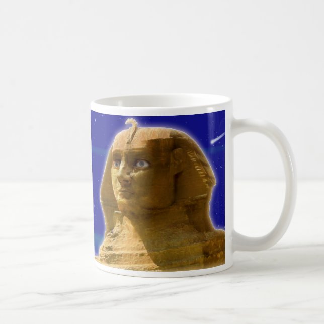 Egyptisk sfinx på Giza Art Design Kaffemugg (Höger)