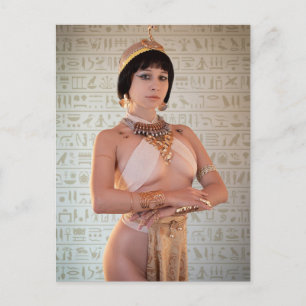 Egyptisk Skönhet ! foto vykort