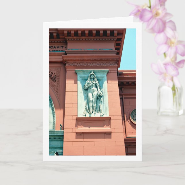 Egyptisk staty om Kairo-museet Kort (Orkide)