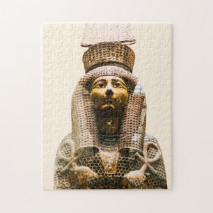 Egyptisk staty pussel