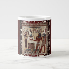 Egyptisk stil, forntida egyptisk vintagekultur, jumbo mugg