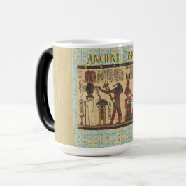 Egyptisk stil, forntida egyptisk vintagekultur , magisk mugg