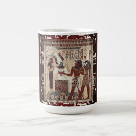 Egyptisk stil, forntida egyptisk vintagekultur, magisk mugg