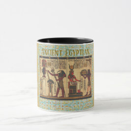 Egyptisk stil, forntida egyptisk vintagekultur , mugg