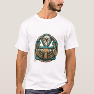Egyptisk symbol T-shirt-grafik T Shirt