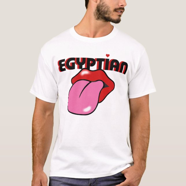 Egyptisk T-tröja T Shirt (Framsida)