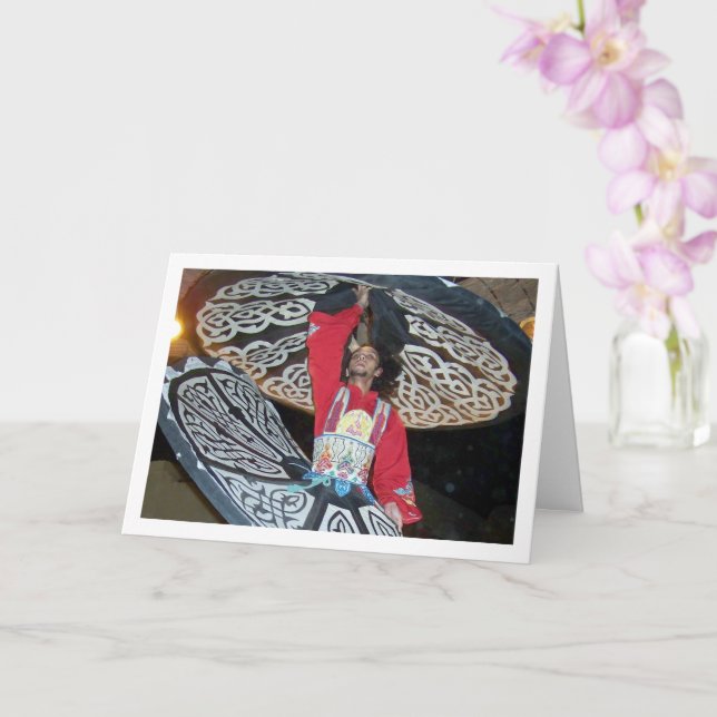 Egyptisk Tanoura-dansare Kort (Orkide)