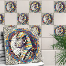 Egyptisk Underbar Sphinx-Mosaic Art