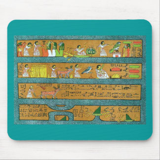 Egyptisk väggkonst musmatta