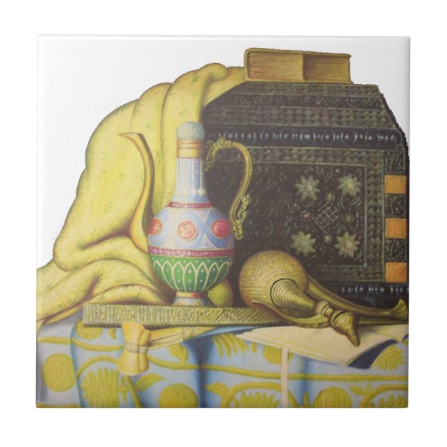 Egyptiska artefakter: Pharaohernas hemligheter Kakelplatta (Framsidan)