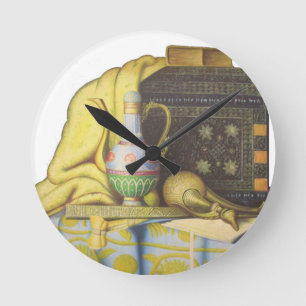 Egyptiska artefakter: Pharaohernas hemligheter Rund Klocka