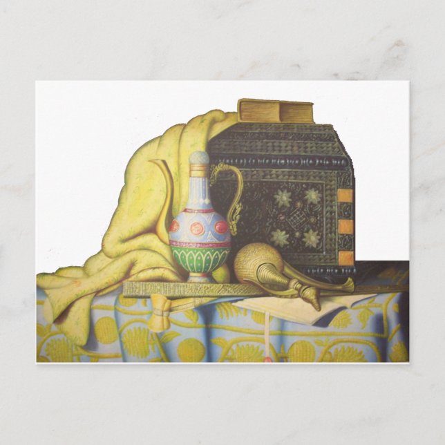 Egyptiska artefakter: Pharaohernas hemligheter Vykort (Framsida)