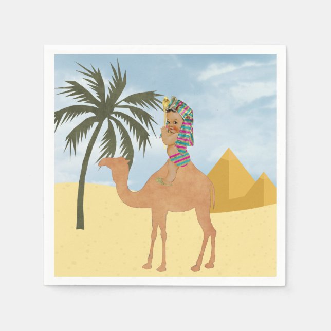 Egyptiska Baby Pappersservett (Framsidan)