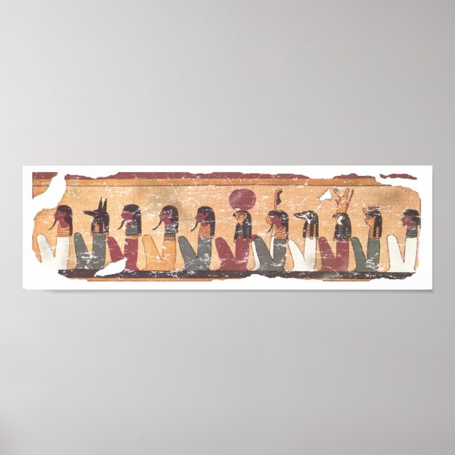 Egyptiska Bok i Dödsdomen Poster (Framsidan)