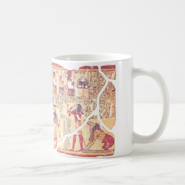 Egyptiska Bok i dödviktningen i Hea Kaffemugg (Höger)