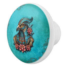 Egyptiska Falcon Gud. Knopp