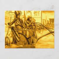 Egyptiska faraoh i hans chariot