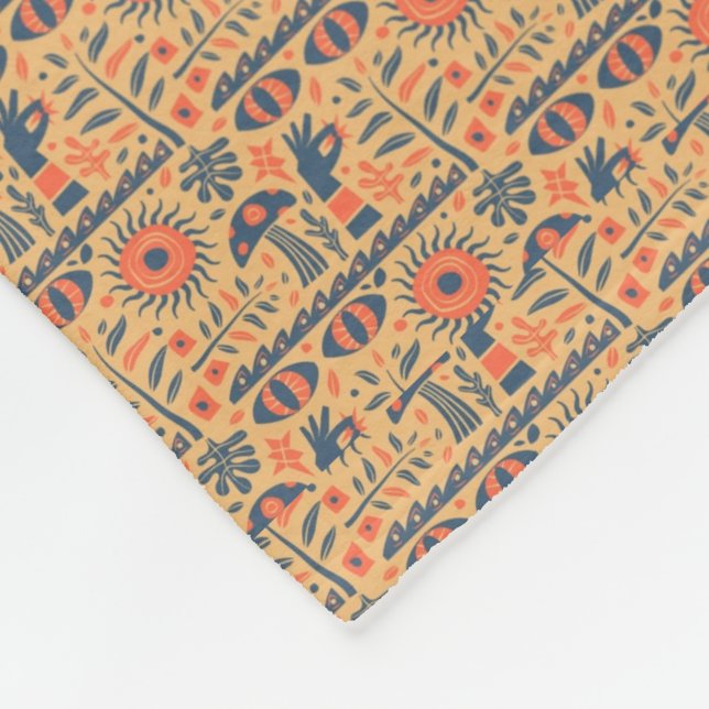 Egyptiska filtar i Mönster ull (Hörn)