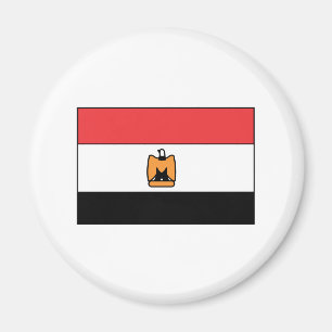 Egyptiska flaggaT-tröja och gåvor Magnet