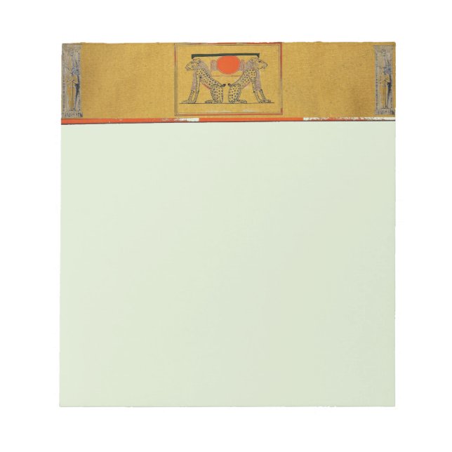 Egyptiska gudar anteckningsblock (Framsida)
