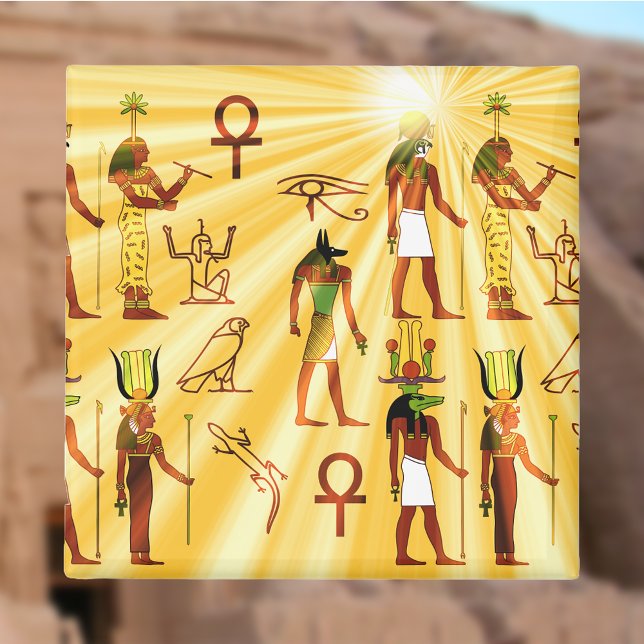 Egyptiska gudar och Goddesses Magnet (Skapare uppladdad)