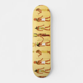 Egyptiska gudar och Goddesses Mini Skateboard Bräda 18,5 Cm