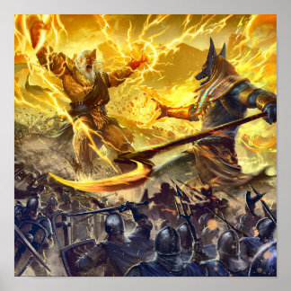 Egyptiska gudar Poster