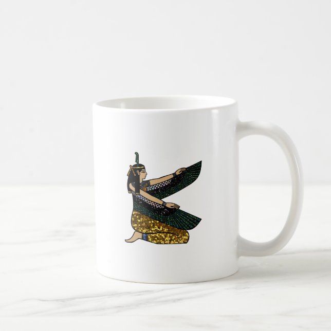 egyptiska gudinna kaffemugg (Höger)