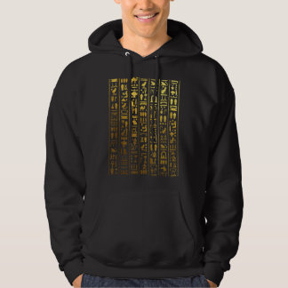 Egyptiska Hieroglyfcs - Ancient Egypten Hoodie